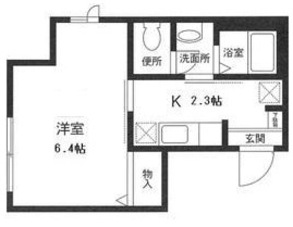 大塚ヒルズの物件間取画像